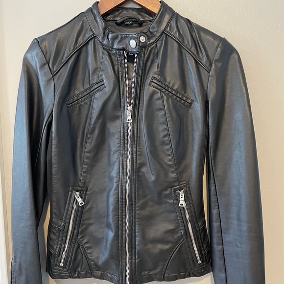 Guess Jackets & Blazers - Guess vegan leather jacket